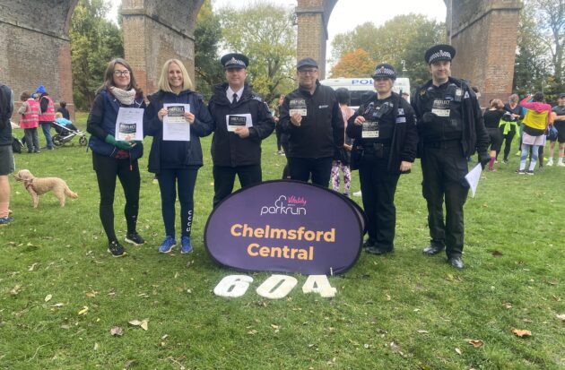 People supporting research project She Runs supported by the PFCC.