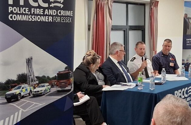 Panel at PFCC Wickford public meeting 29 Jan 2026