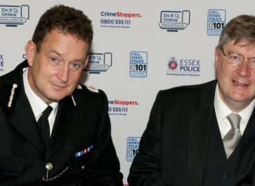 Chief Constable BJ Harrington & Police, Fire and Crime Commissioner Roger Hirst
