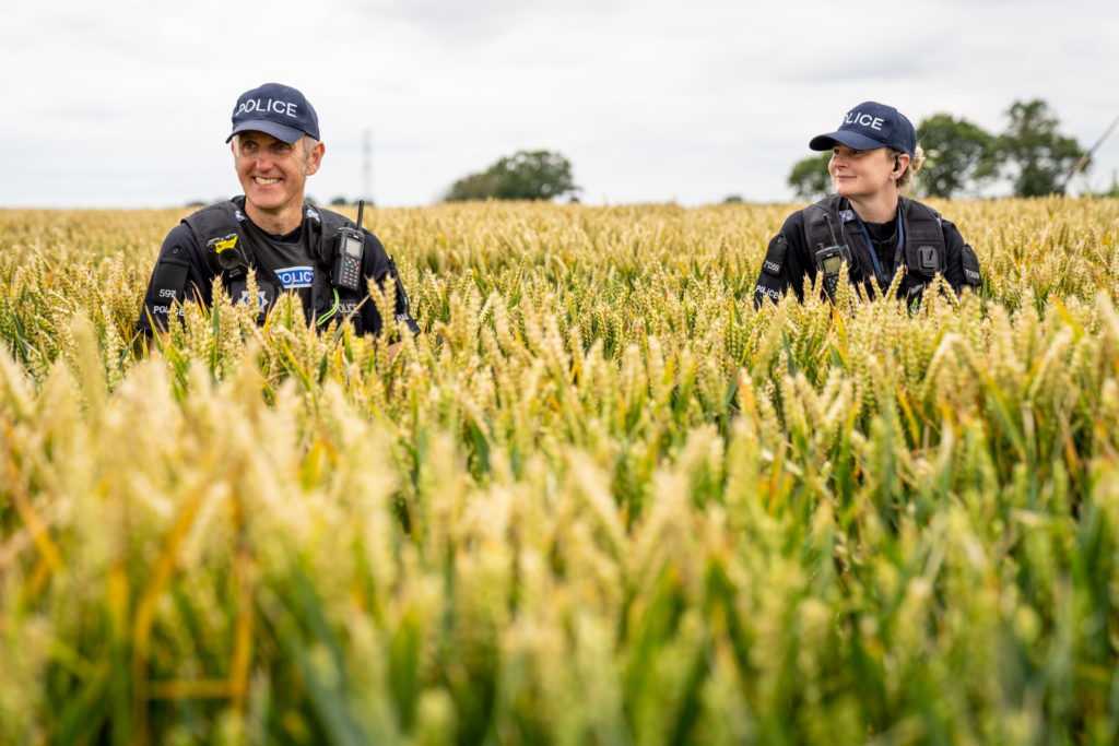 PC Matthew Harkness and PC Clare DawsonEssex Police Rural Engagement Team.