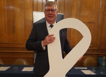Roger Hirst PFCC supporting white ribbon day 2023